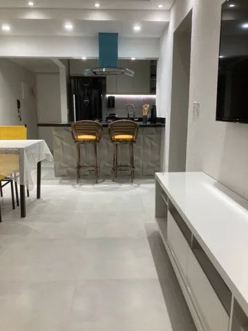 APTO 350 MTS PRAIA GUARUJA COM LAZER AP APARTAMENTO TEMPORADA - Foto 4