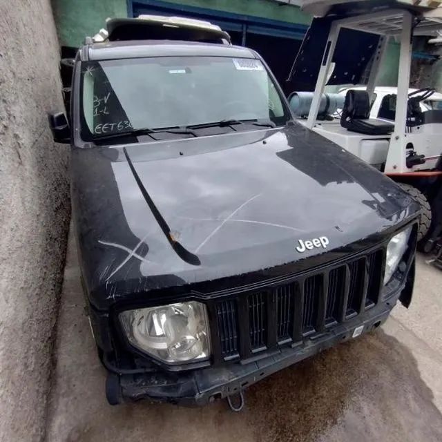 Jeep Cherokee 3.7 2008 Airbag Motor Retrovisor Capo Porta Farol Lantena Sucata - Foto 4