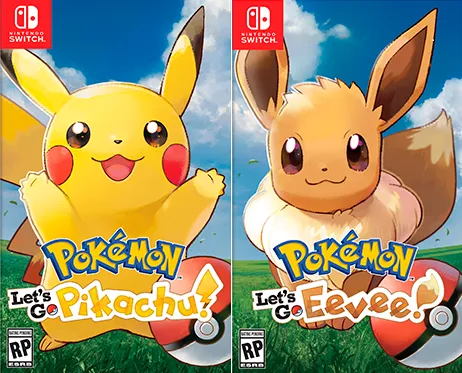 Jogo Pokémon: Let's Go, Eevee! Switch (USADO) - Fenix GZ - 16 anos