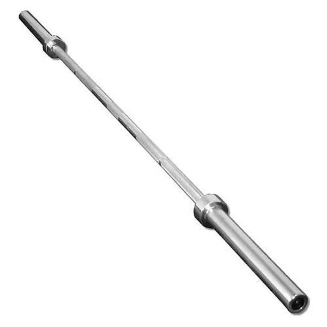 Barra olímpica 2.20mts c/ rolamento cromada 