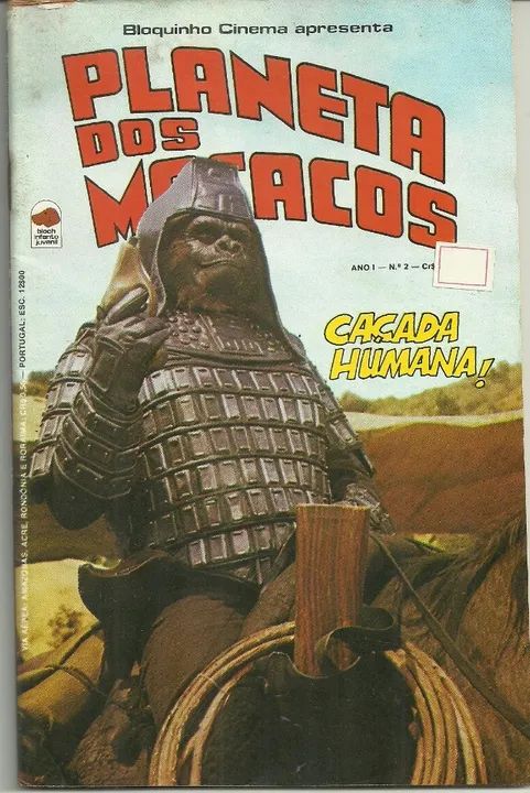 MARVEL, PLANETA DOS MACACOS, 1975. Muito bom estado. - Foto 3
