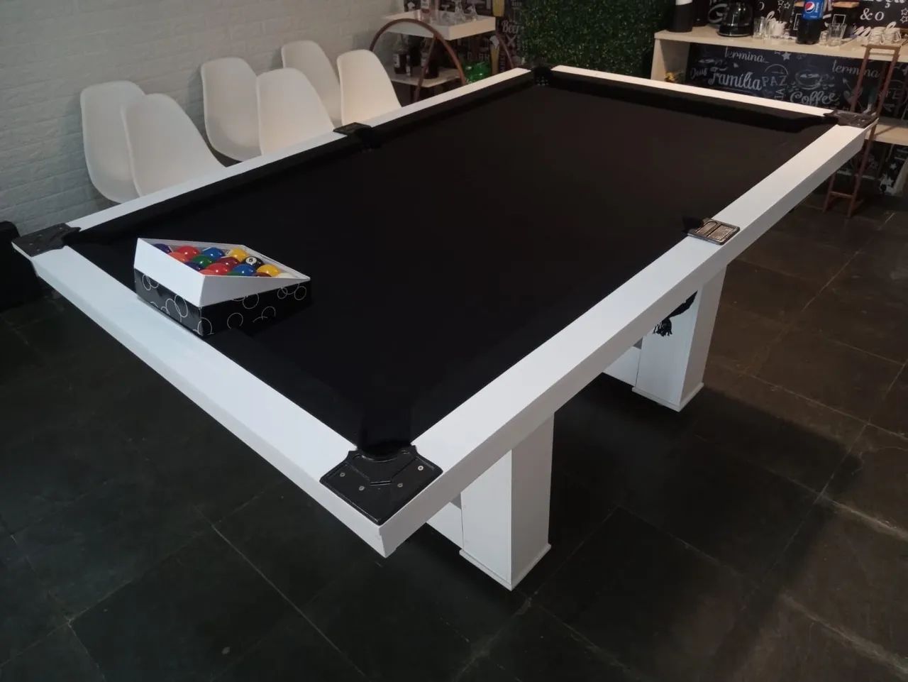 Mesa de bilhar  pé em U  > BILHAR E JANTAR - Foto 2