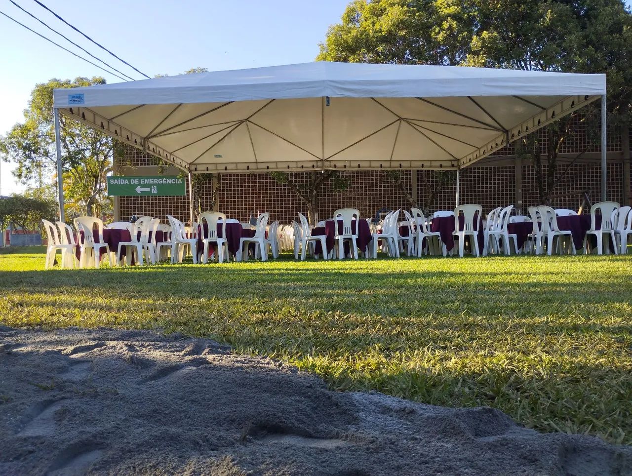 Tenda 10x10 piramidal 