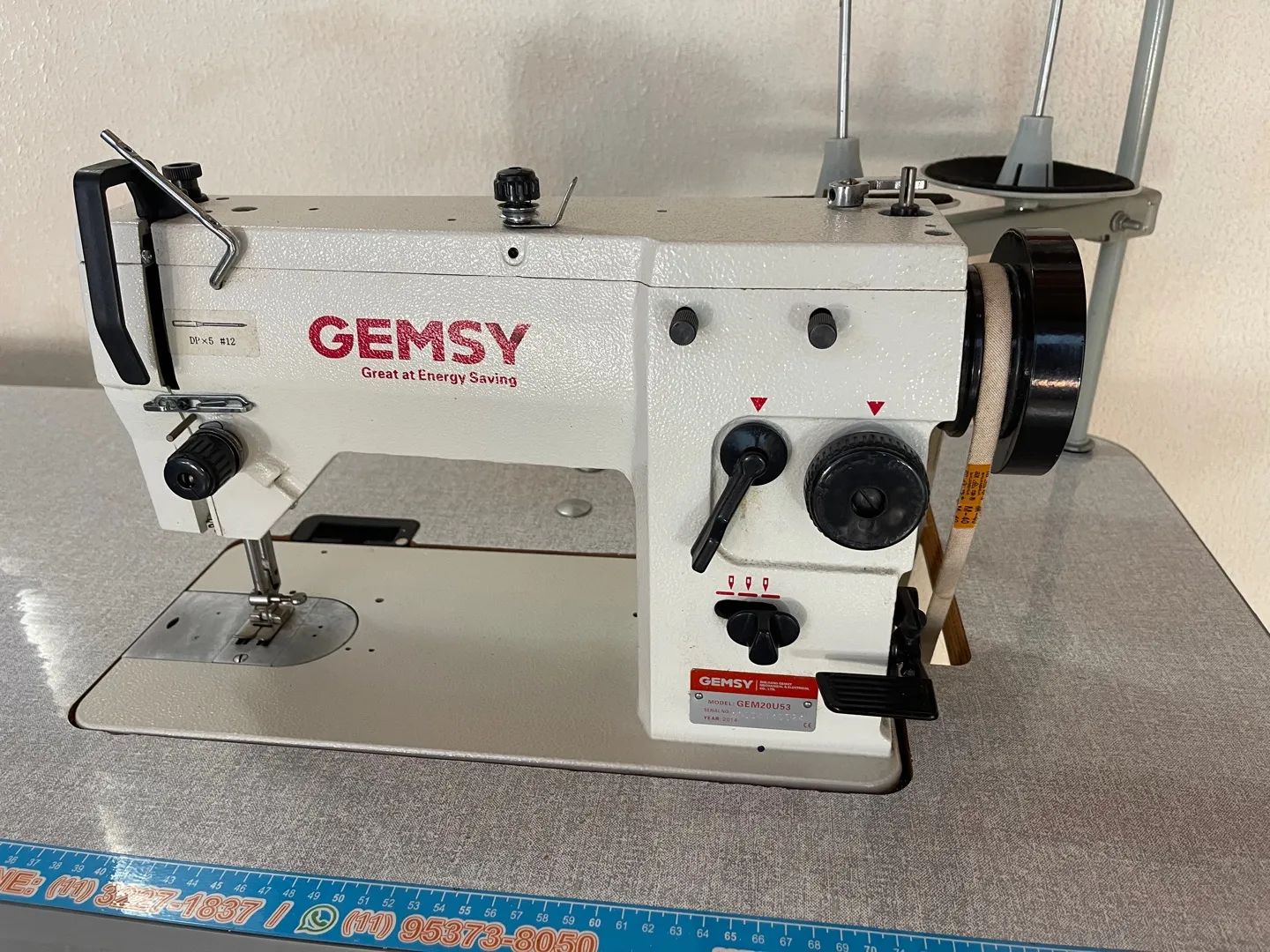 Máquina de costura zig zag gensy  - Foto 4