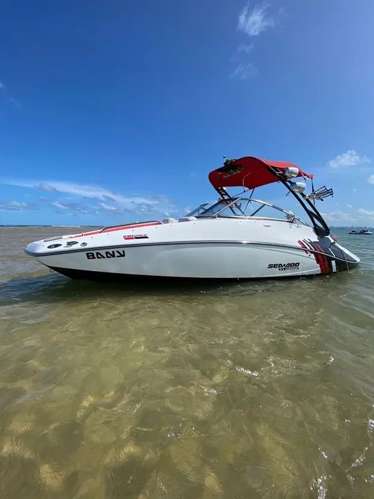 Vendo ou troco Lancha jetboat wake 2012 - Foto 2