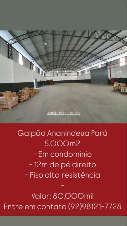 Galpão 5.000M² - ANANINDEUA /PARÁ 