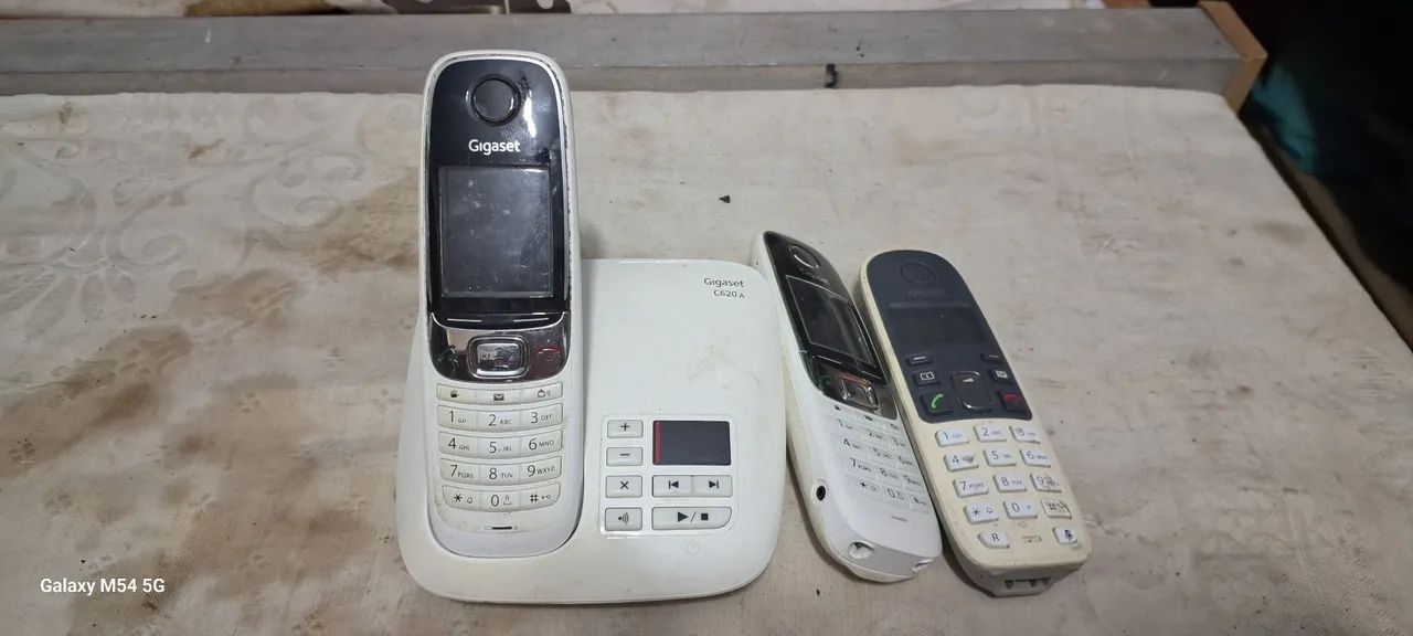 4 Telefones Fixos e Sem Fio - Ótimo Estado! - Foto 2