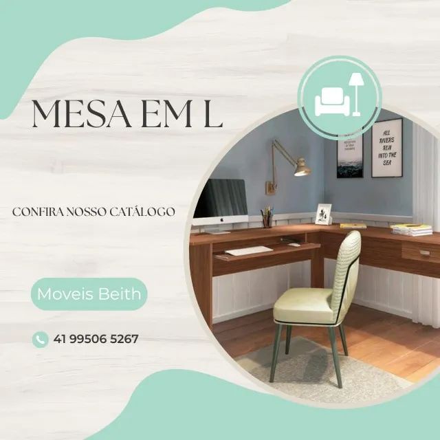 Promoção Mesa em L - 19/11 