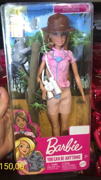 Barbie Profissões Zoológico 