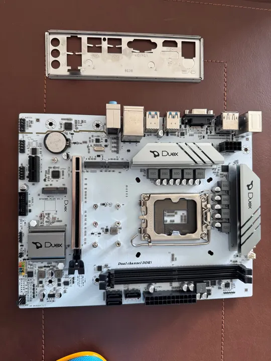 Placa Mãe Duex DX-B760ZG Gaming, Chipset B760, Intel LGA 1700, MATX, DDR5