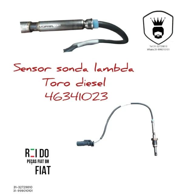 Sensor sonda lambda Toro diesel 