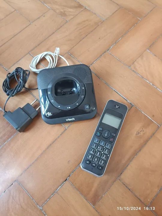 Telefone Fixo VTech com Design Moderno e Funcionalidades Práticas - Foto 3