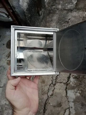 Saboneteira inox (nova) - Foto 2