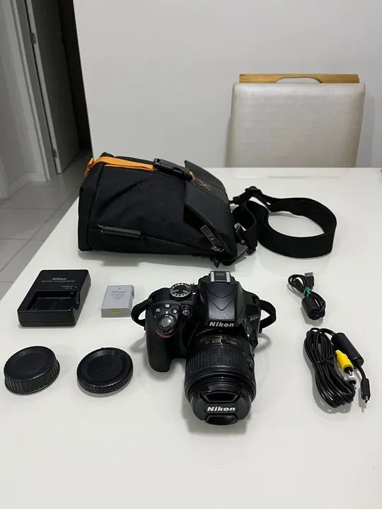 Câmera Nikon D3200 com Lente 18-55mm - Foto 2