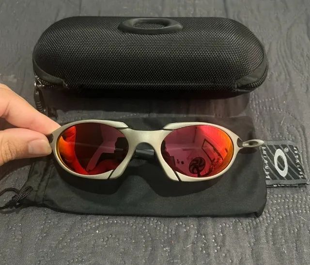 Óculos De Sol Oakley Romeo 1 X Metal Dark Ruby - Foto 4