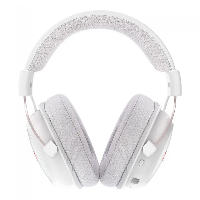 Headset Gamer Redragon Zeus Pro Branco Sem Fio Bluetooth Surround 7.1 - WZetta - Foto 5