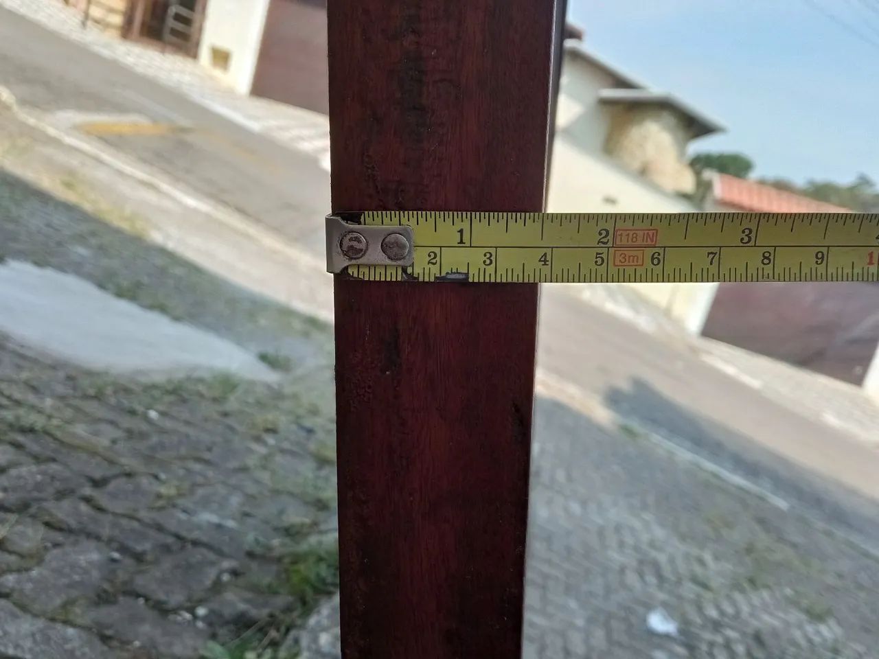 Porta dupla de madeira de demolição | Retirar no local  - Foto 4