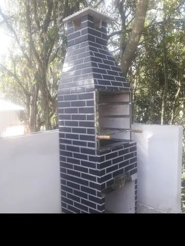 Churrasqueira pré moldada com frete grátis  - Foto 3