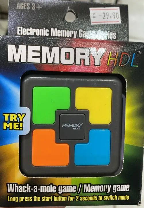 Jogo Da Memória Eletrônico com Luz e Som Brinquedo educativo Loja Coimbra Computadores - Foto 2