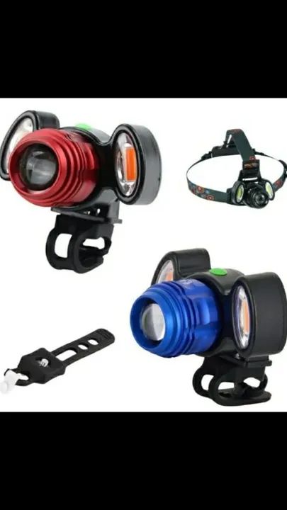 Farol e lanterna traseira de sinalização de Bicicleta LED aceito cartão!