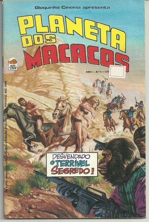 MARVEL, PLANETA DOS MACACOS, 1975. Muito bom estado. - Foto 4