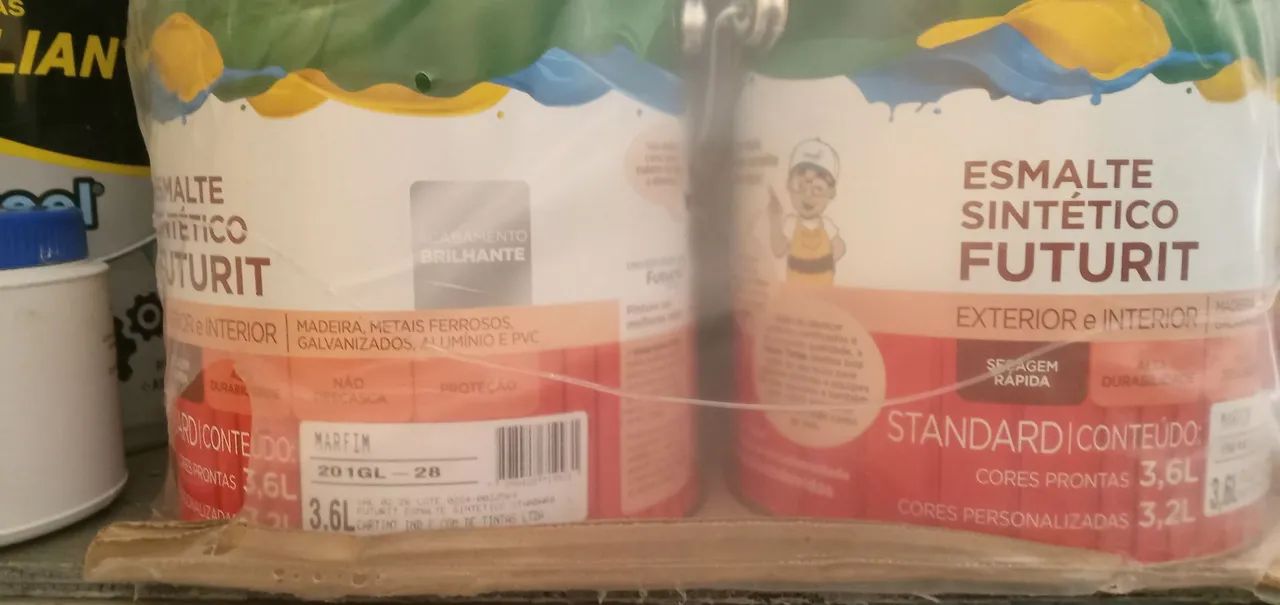 Galão de 3,5 litros tinta esmalte sintético  - Foto 4