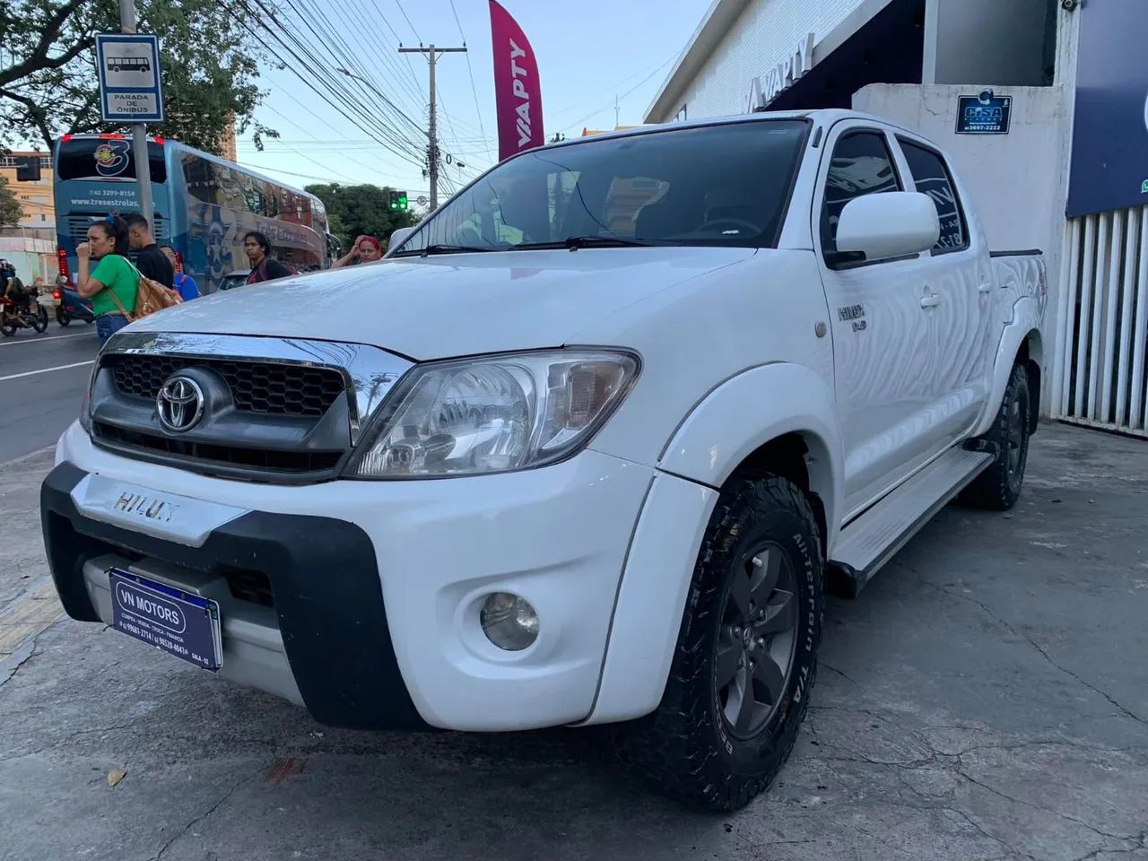 Hilux 2.5 4x4 Diesel manual 2006 bem conservada pego carro no negócio