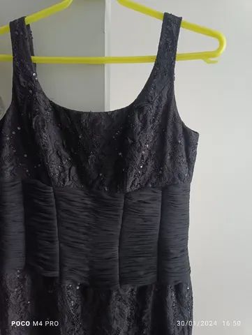 Vestido de festa preto