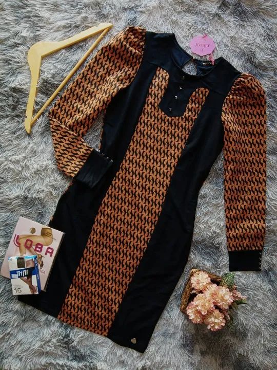 Vestido Tubo Manga Longa