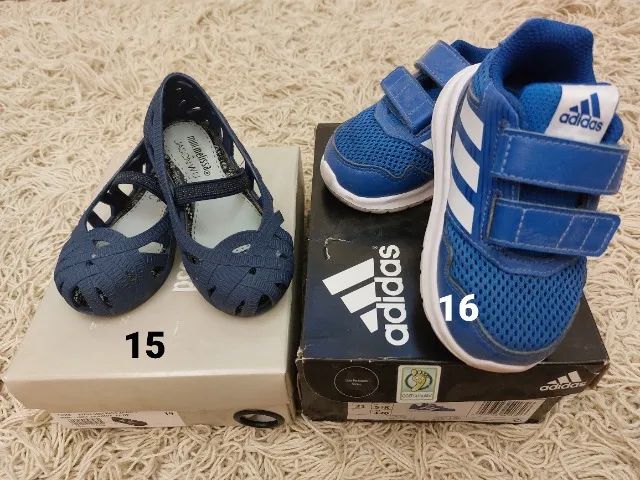 Calçados infantis (melissas e tênis). Lotes a partir de R$ 48 - Foto 4