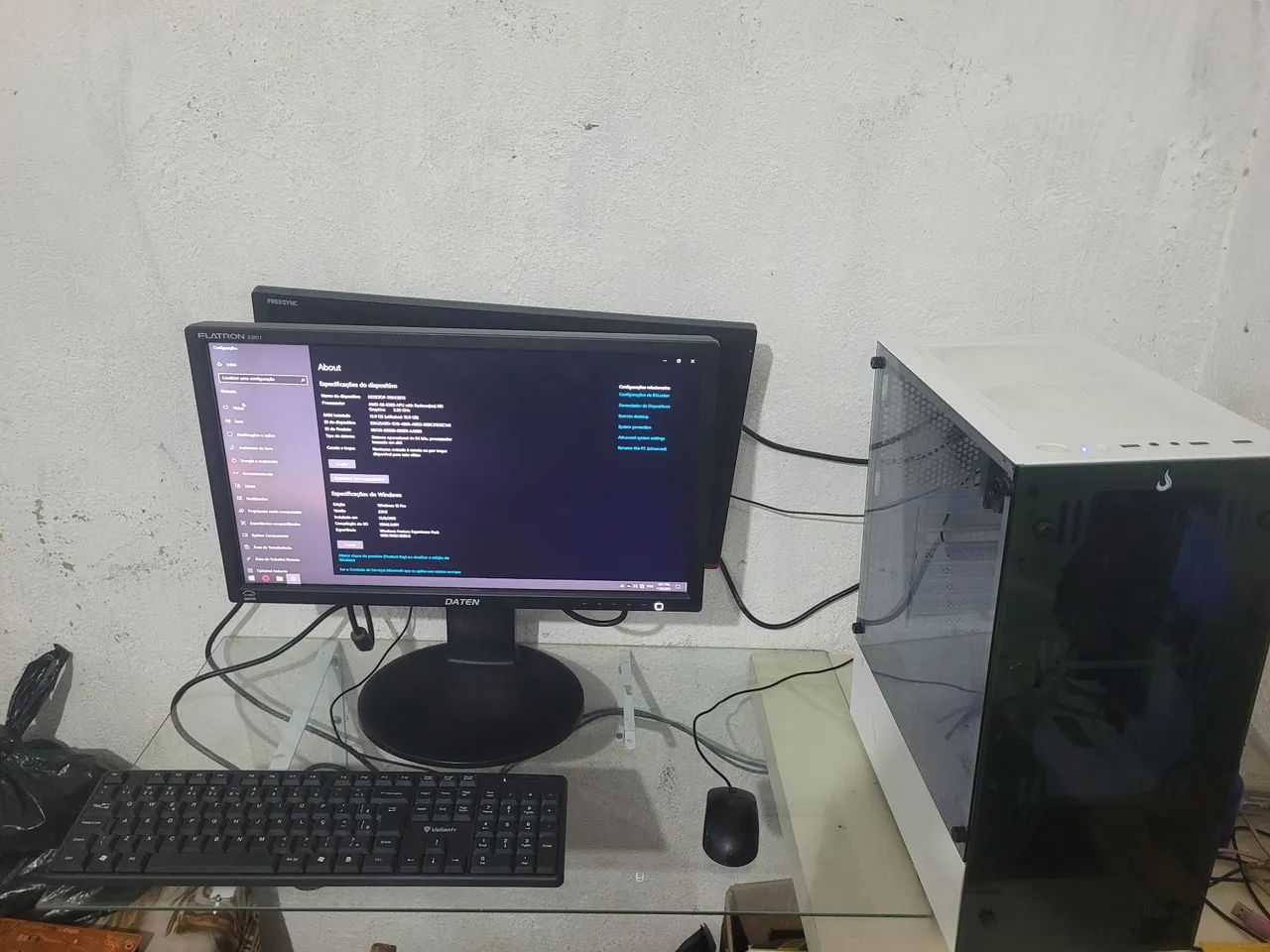 PC gamer amd a8 6500b placa de vídeo hd8570D 12gb Só hoje 1500$ Zap: + * - Foto 6