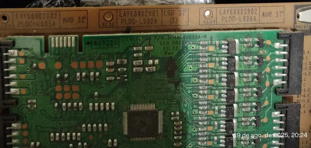 placa fonte LG 32le5500 32le4600 32le7500 - Foto 3