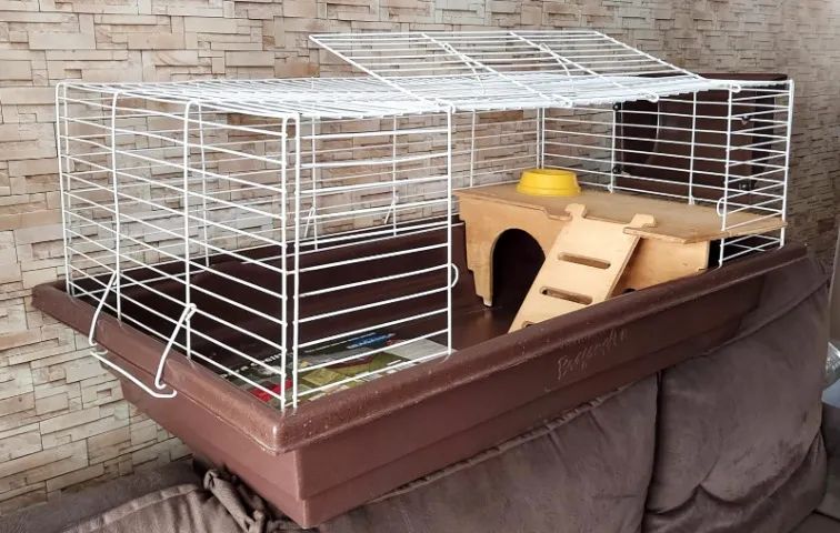 Gaiola para coelho, porquinho da índia e chinchila 