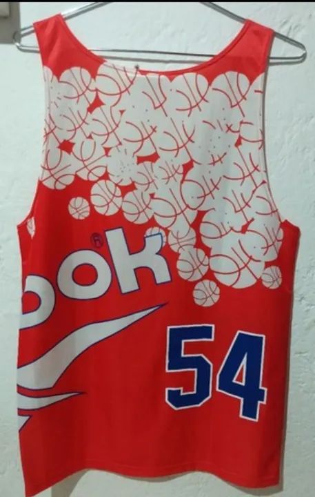 Camiseta de Basquete Reebok - Foto 3