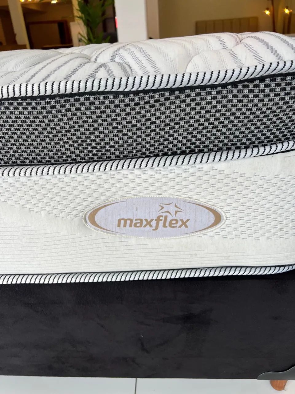 Cama box de casal Maxflex Seminova- ENTREGO  - Foto 2