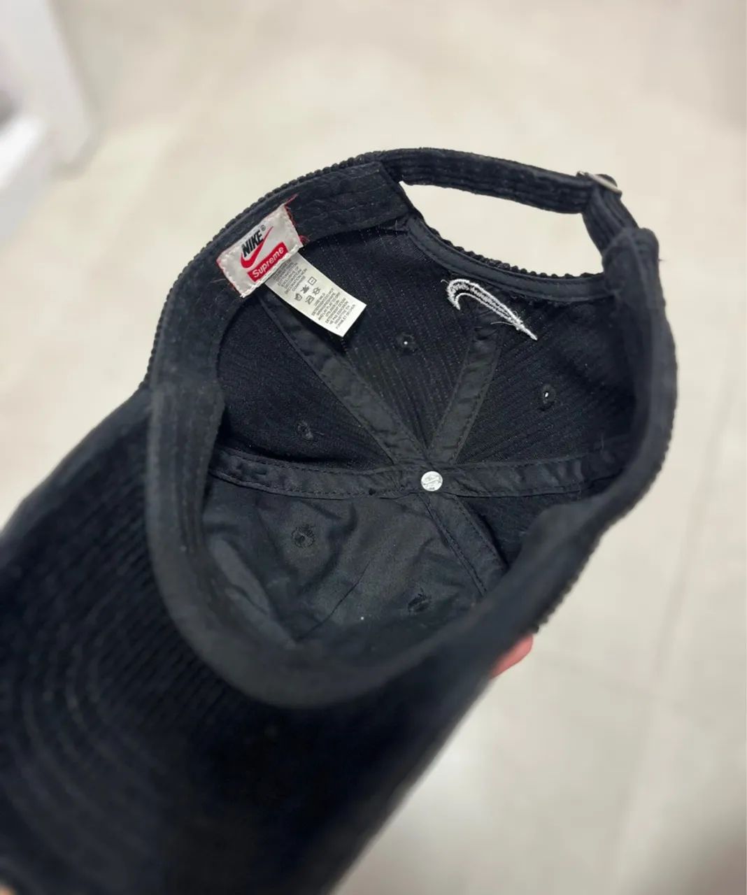 Boné Supreme x Nike Corduroy - Foto 5