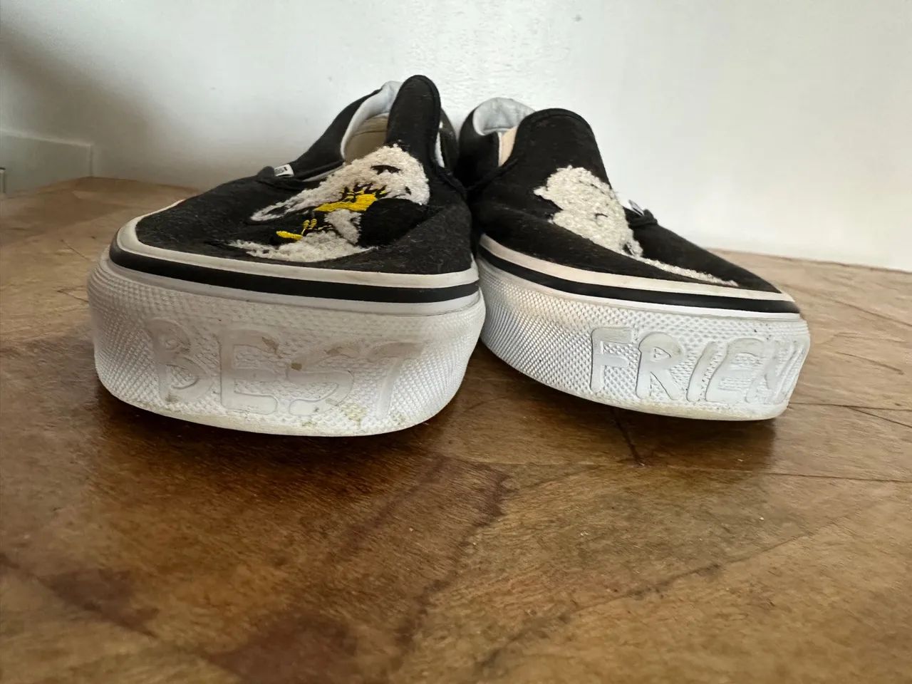 Tênis Vans Slip-On Peanuts Snoopy Preto Tamanho 37 Calçados
