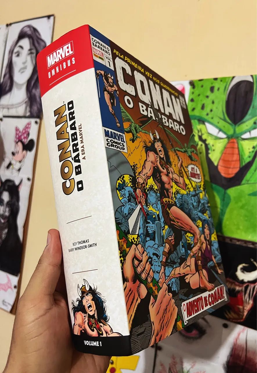 Conan o bárbaro Omnibus volumes 1 e 2 - Foto 2