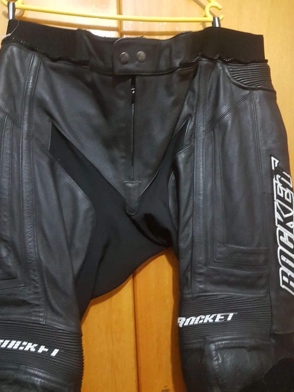 Calça Moto Couro Rocket - Foto 2