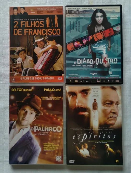 Dvd Lote Filmes Brasileiros - 10 Filmes (originais) - Foto 2