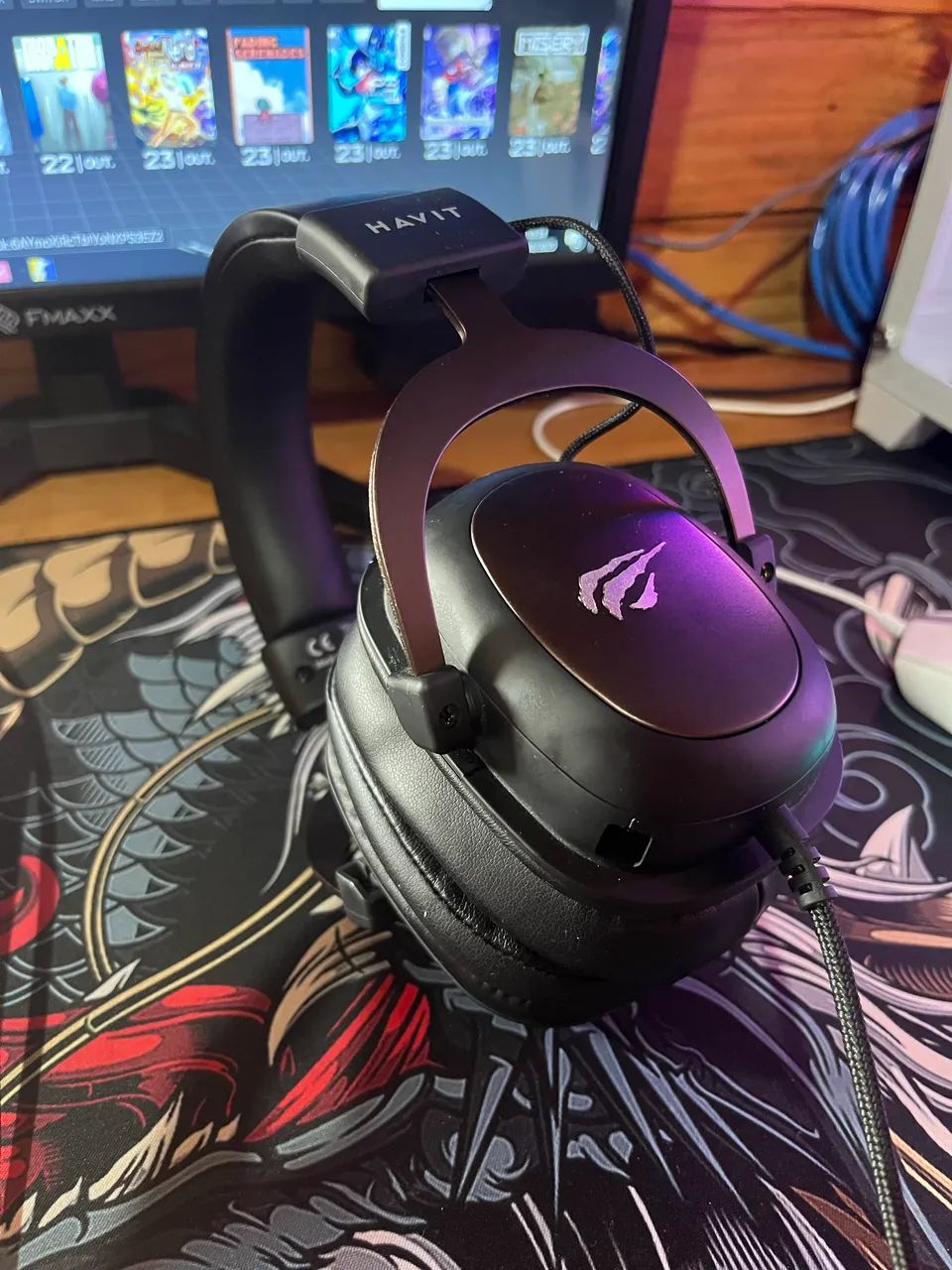 Vendo fone e mause gamer 64352263371267121