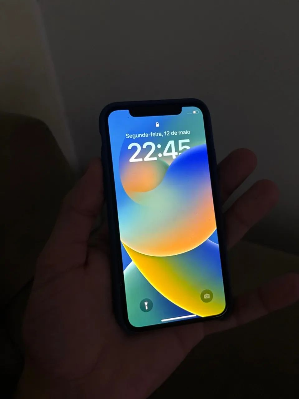 Vendo IPhone X (erro no Face ID) super bonito branco tela sem riscos  - Foto 3