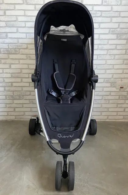 Carrinho de Bebê Quinny Zapp Preto 3 Rodas - Foto 2