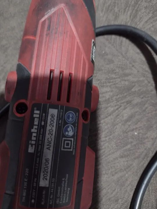 Furadeira/Mini-Lixadeira Elétrica Einhell 220V - Foto 2