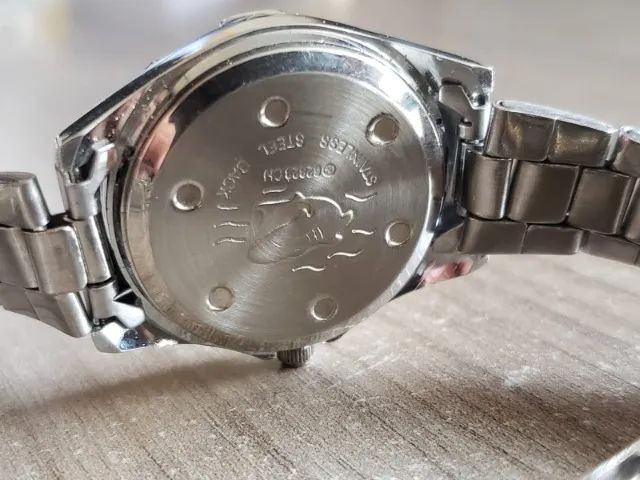 RELÓGIO STAINLESS STEEL BACK 62828CH PEQUENO 37,00 - Foto 3