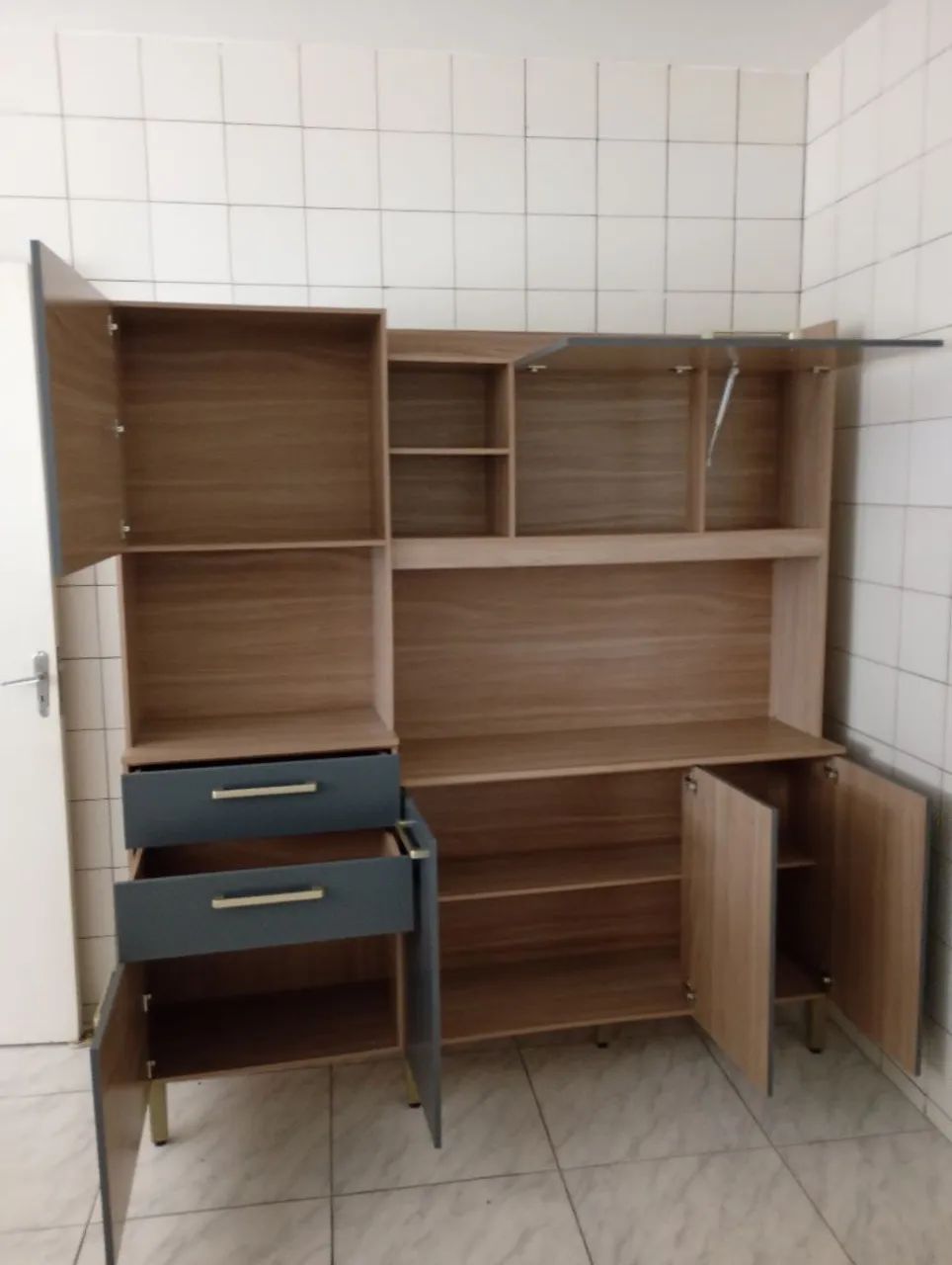 Armário de Cozinha Completo - Design Moderno - Foto 5