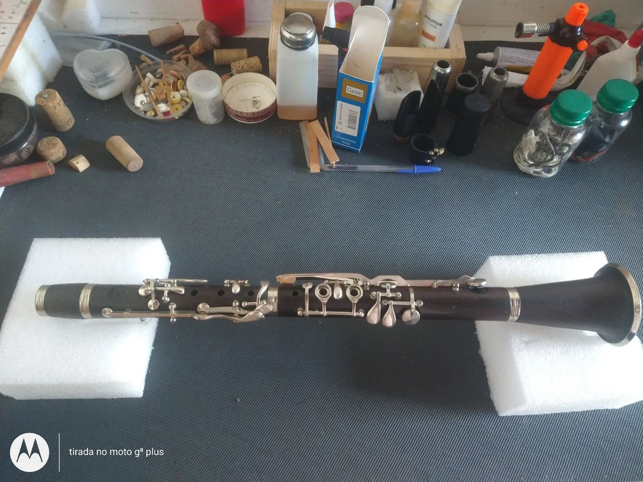 Clarinete em perfeito estado