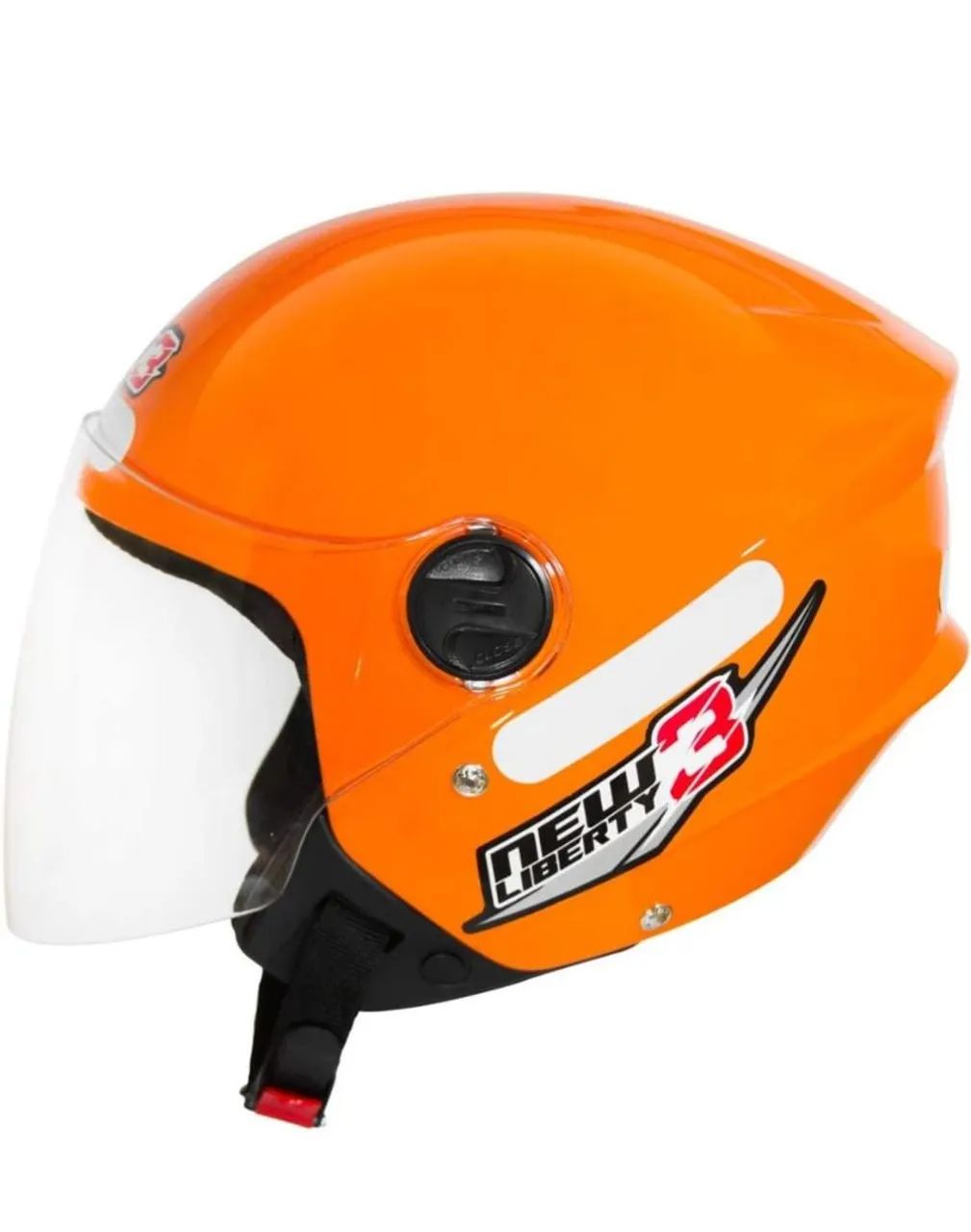 Capacete Aberto Preto Brilhante e Outras Cores  - Foto 4