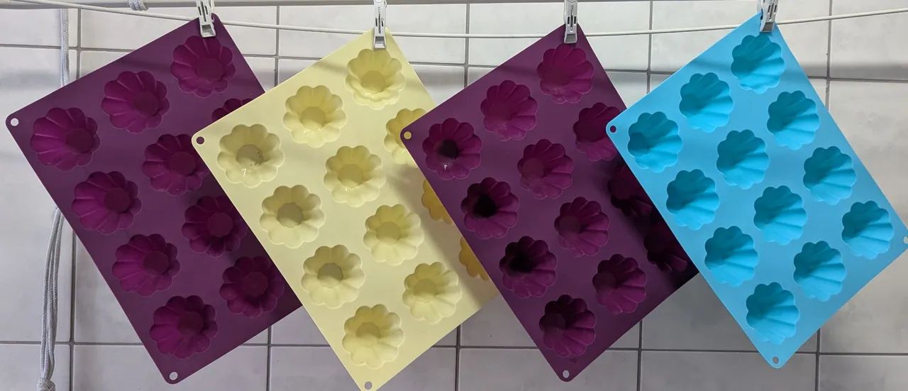 Forma de silicone Kit 4 peças  - Foto 2