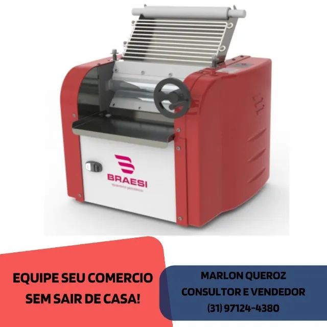 Cilindro de Massas 30CM Braesi Novo